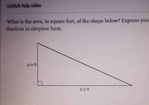 *the answer has to be a fraction* Thank you if u answer! will give brainliest ​