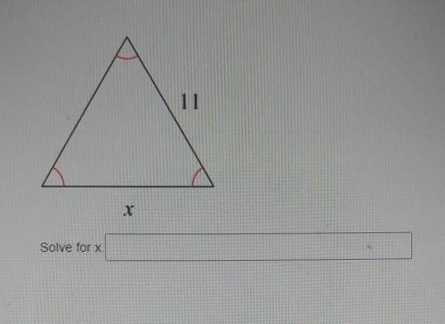 Please help solve for X​