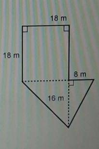 What is the area of this figure? Enter your answer in the box. ​