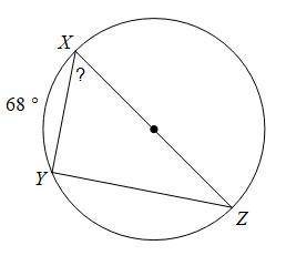 Find the measure of the indicated arc or angle. Assume that all lines that appear to be diameters a