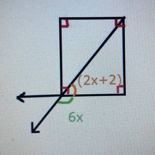 Find the value of X.
Pls show all your work