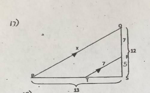 Can someone please solve for x, thank you!!