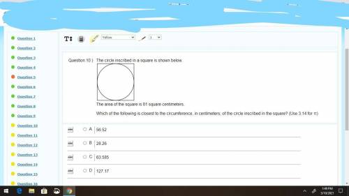 BRAINLIST
if the area of a square centimeters is 81 what is the radius