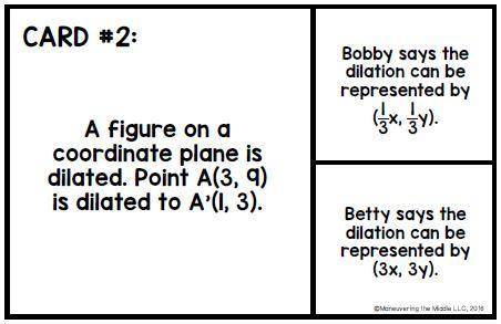 Who is correct? Bobby or Betty