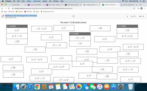 Help with desmos please you have to match the cards