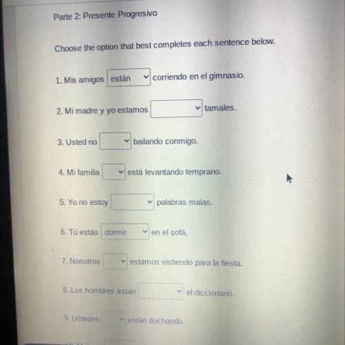 Please help . I need this done and it’s very important. If you know Spanish help me