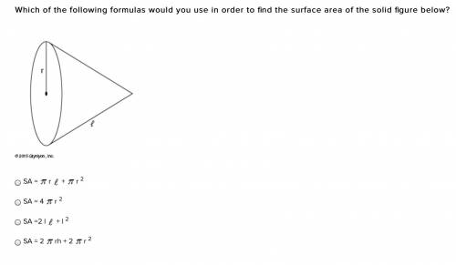 Will Give Brainliest if Correct!

Which of the following formulas would you use in order to find t