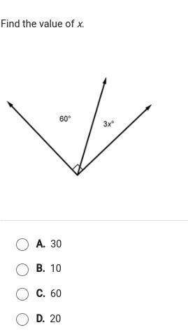 Find the value of x pls help again XD