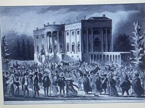 This illustration shows the inaugural reception for Andrew Jackson as President in 1829. What impac