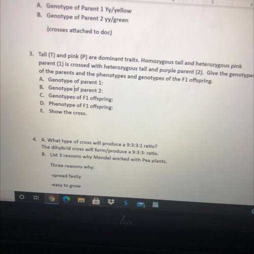I need help with 3 please