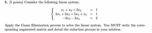 Can you please help me solve this linear equation:
