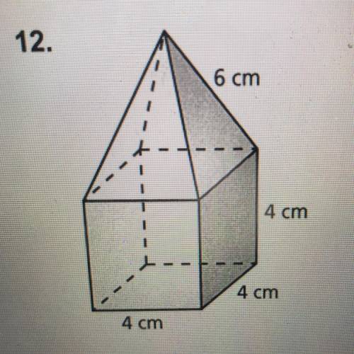 I need Help finding the surface area of this composite figure please help URGENTTT !!