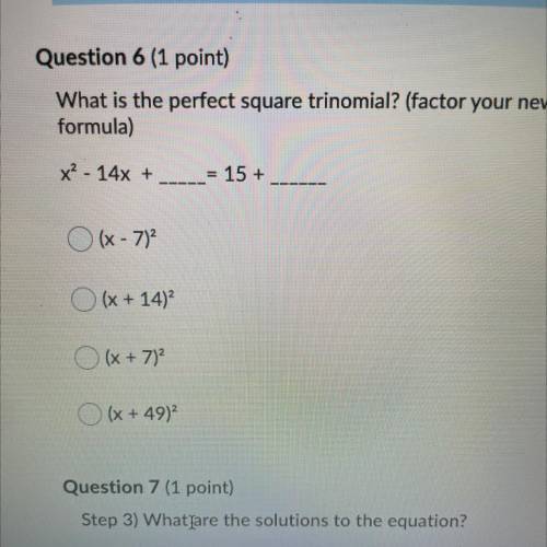 What is the perfect square trinomial?