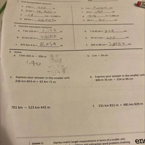 Please help with number 3 the whole thing please 28 points to the right one