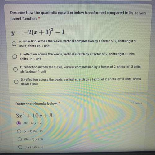 Can anyone do the top problem for me?