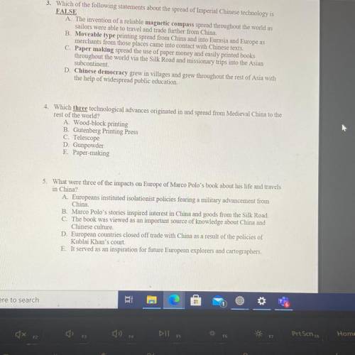 I need help with these questions ASAP