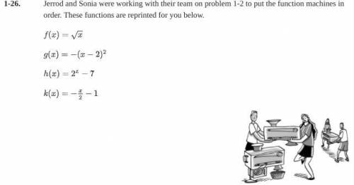 Cc algebra 2 problem 1-26 section 1.1.3

i need help with all of them please and thank you and if