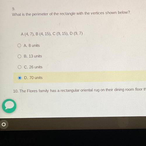 70 isn’t my answer I just clicked it by accident but I need help on this