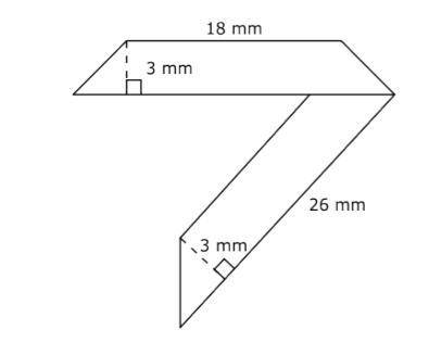 The figure below is made up of two congruent trapezoids. What is the total area of both trapezoids?