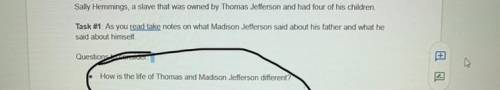 How is the life of thomas and madison jeffersons life different