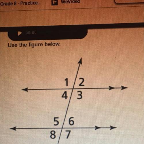 Part A

Which angles are congruent to 5? Select all that apply.
Part B
If 6=85, what is the measur