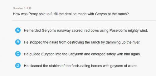 How was percy able to fullfill the deal he made with geryon at the ranch? (battle of the labyrinth)