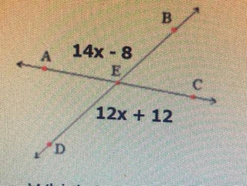 Given The Diagram 
Which Is The Closet To The Value Of X?