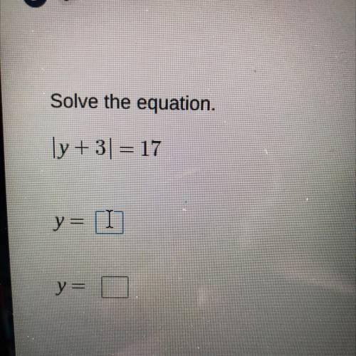 Solve the equation please