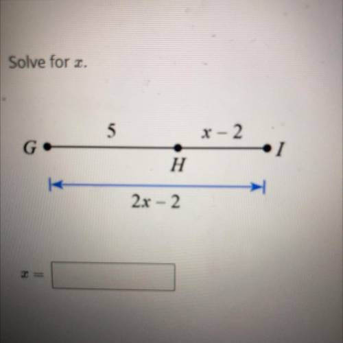 Please solve for x!!