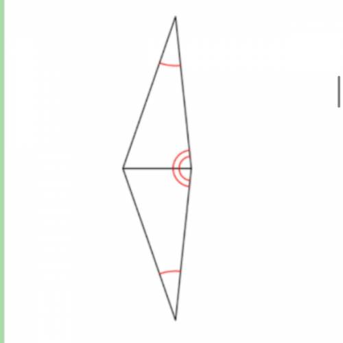 What method can be used to prove the triangles below are congruent ?

A : Congruent by SSS
B : Con