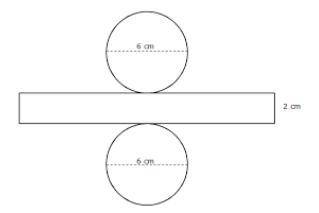 Help fast pls!!

What is the surface area of the cylinder whose net is shown below? Use pi=3.90 cm