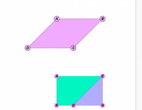 I WILL GIVE BRAINLIST EASY QUESTION

What was done to turn the parallelogram into a rectangle?Hint