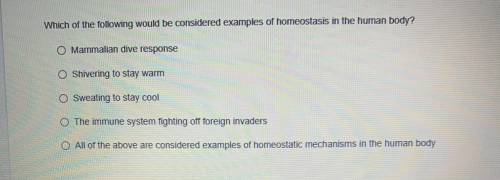 HELP ME WITH THESE BIOLOGY QUESTIONS 
YOU DON’T HAVE TO ANSWER ALL