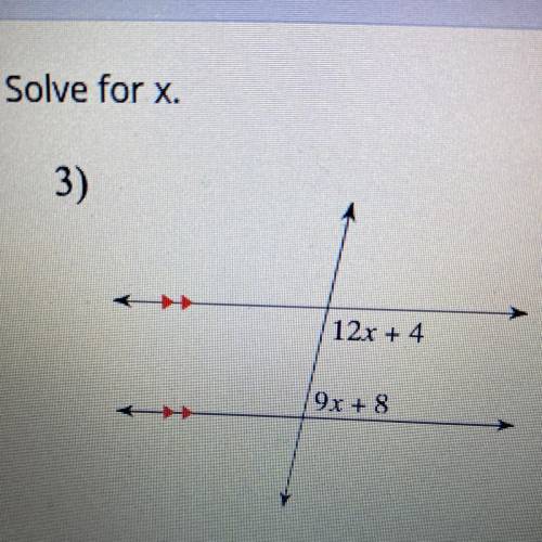 Solve for x
Pls help