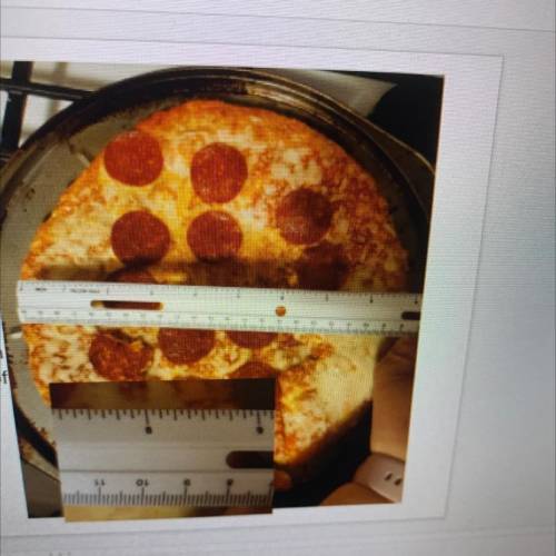 What is the circumference of the pizza?