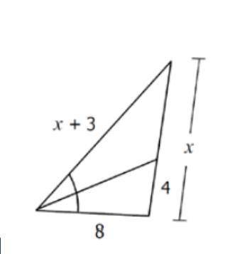 Solve for x. GEOMETRY