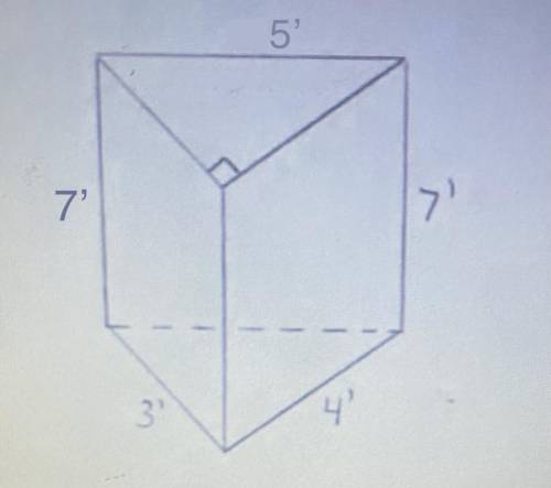 What is the volume of the prism??