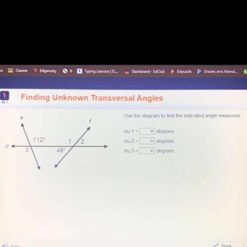 Use the diagram to find the indicated angle measures. please help didn’t understand the video one b