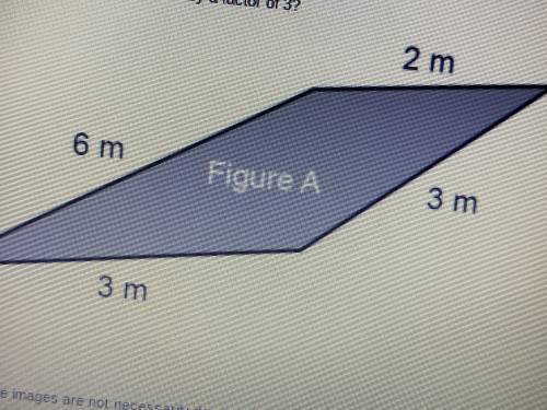 NEED HELP What figure is a dilation of Figure A by a factor of 3?