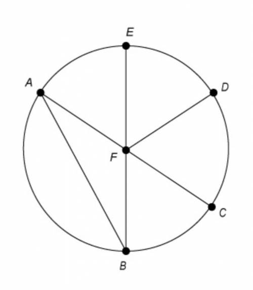 HELP PLS! ASAP!

Which line segment is a radius of circle F?
AB⎯⎯⎯⎯⎯
AC⎯⎯⎯⎯⎯
BF⎯⎯⎯⎯⎯
BE⎯⎯⎯⎯⎯