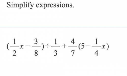 Simplify expressions. please help. Thanks