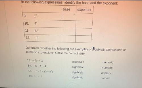 Please help, I do not understand like at ll. It's Algebra but kinda easy.