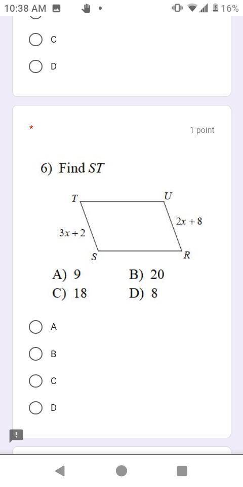 Please help me with these math problems (3) . I really need help . Multiple choice don't comment ra