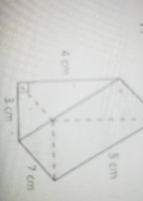 Help me find the surface area ​
