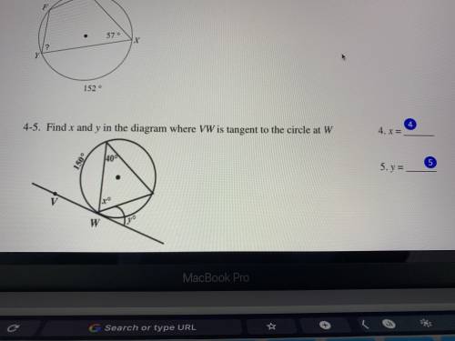 Please help me find x and y please I’m taking a quiz and I need help