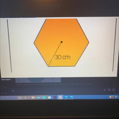 Find the area of the hexagon 
explain and you’ll get brain list (must explain)