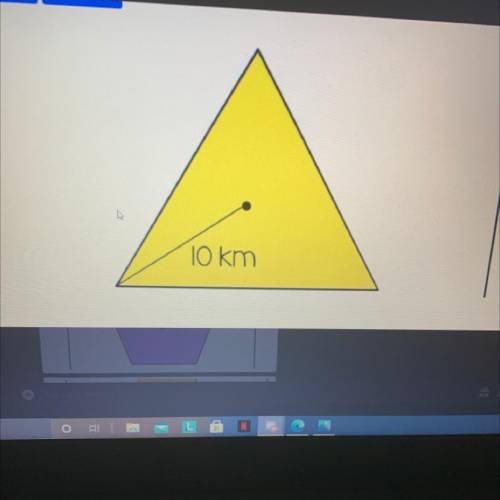 Find area of triangle must explain