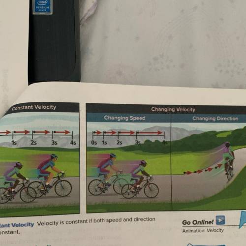 Explain

8. How do you know that
the bicyclists in the first
panel above are moving
at a constant