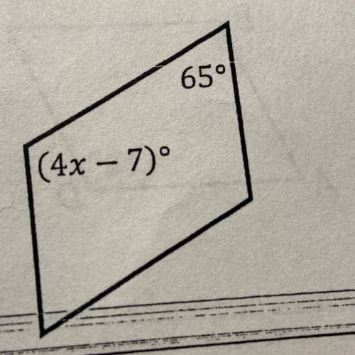 Solve for X. Please help ASAP! I have no idea how to do this and it’s due realllyy soon!