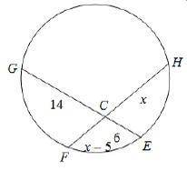 Find the measure of the line segment indicated. Assume that lines which appear tangent are tangent.